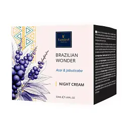 Нічний крем Famirel Brazilian Wonder Acai & Jabuticaba Вітамінна енергія 50 мл