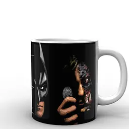 Кухоль GeekLand Бетмен Batman Бетмен дволикий джокер та бетмен BM.02.047 330 мл білий - мініатюра 3