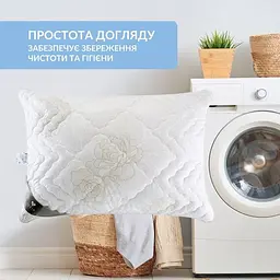 Подушка Ideia Air Dream Classic антиалергенна, на блискавці, троянди 50х70 см (8-11754*001) - мініатюра 9