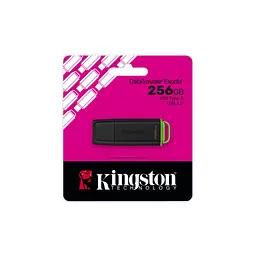 USB флеш накопичувач Kingston 256GB DataTraveler Exodia Black-Green USB 3.2 (DTXG2/256GB) - мініатюра 5