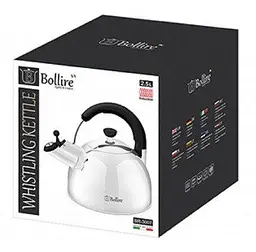 Чайник зі свистком Bollire BR 3007 2,5 л - мініатюра 2