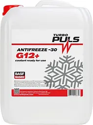 Антифриз TURBO PULS -30°C Super G12+ червоний 10л 4823110403679 - мініатюра 1