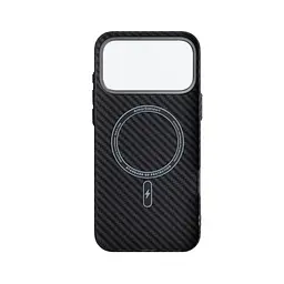 Чохол ArmorStandart LikeCarbon2 MagCase для Apple iPhone 17 Pro Max Carbon Black (ARM86259) - мініатюра 2
