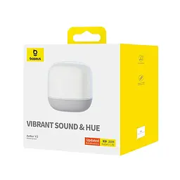 Портативна акустика Baseus AeQur V2 Wireless Speaker Moon біла - мініатюра 4