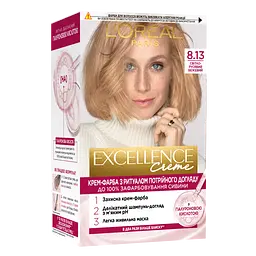 Фарба для волосся L'Oreal Paris Excellence Creme відтінок 8.13 світло-русявий бежевий 176 мл (A9950800)