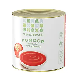 Кремове томатне пюре POMDOR PASSATA (2,55 кг)