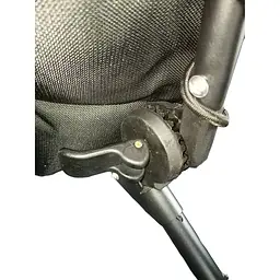 Ліжко розкладне Bo-Camp Sturgeon Black/Grey/Green (1304390), Чорний - мініатюра 5