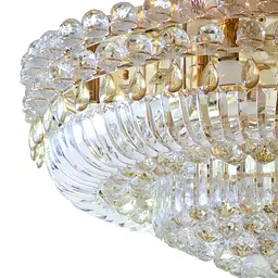 Люстра Brille торт стельова з підсвічуванням LED E14 40W Glass (BCL-601C/9) - мініатюра 2