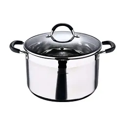 Каструля MasterPro Foodies collection висока з кришкою 4 л (BGMP-1505-BK)