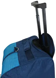 Сумка дорожня на колесах Wallaby 10428-4 57L  Синя з блакитним - мініатюра 10