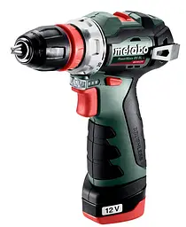 Шурупокрут-дриль акумуляторний PowerMaxx BS BL Q 12В Metabo teh0025366 - мініатюра 2
