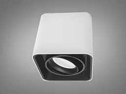 Світильник накладний точковий Diasha QXL-1726-WH+BK MR16 G5.3, 40W, білий+чорний, для коридору, спальні, офісу, кафе - мініатюра 2
