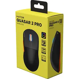 Бездротова миша HATOR Quasar 2 PRO Wireless Black Orange (HTM560BO) - мініатюра 5
