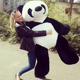 Велика іграшка Alina Панда 170 см біла - мініатюра 3