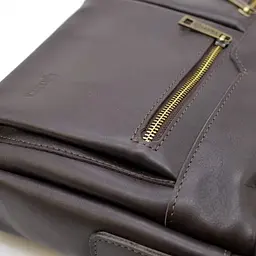 Сумка для ноутбука Tarwa зі шкіри чероки Коричнева GC-7122-3md - мініатюра 4
