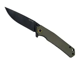 Ніж складаний Ruike P801-G G-10 темно-зелений, чорне лезо - мініатюра 2