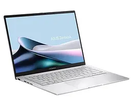Ноутбук ASUS 14 Zenbook 14 UX3405CA 3K OLED/Intel U5-225H/16GB/1TB/Intel Arc/DOS/Foggy Silver (90NB14W2-M01V90) - мініатюра 2