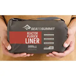 Вкладиш в спальник Sea To Summit Reactor Fleece Sleeping Bag Liner S Picante Red - мініатюра 7