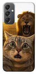 Чохол Demsky Shocked cat and lion для Samsung Galaxy A24 4G