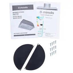 Витяжка Minola HBI 5622 BL 1000 LED (повновбудована) - мініатюра 7