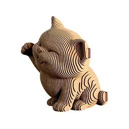 MANEKI KITTEN - Картонний 3Д пазл Cartonic - мініатюра 7