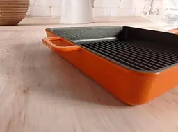 Сковорода-гриль чавунна O.M.S. Collection 3265-25 см 2,1 л Orange - мініатюра 7