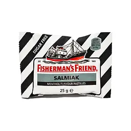 Льодяники Fisherman's Friend Salmiak 25g