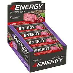 Протеїновий батончик Excellent Nutrition 4 Energy Вишня 24 шт. x 40 г
