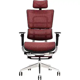 Офісне крісло GT Racer X-801L (W-82), червоне (X-801L Red (W-82)) - мініатюра 2