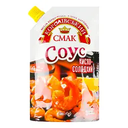 Соус Королівський смак Кисло-солодкий 180 г - мініатюра 2