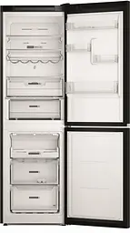 Холодильник Whirlpool з нижньою морозильною камерою W7X82OK 231 л 104 л 2 двері А+ NF чорний (W7X82OK) - мініатюра 2