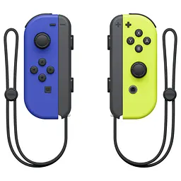 Геймпад Nintendo Switch Joy-Con Blue and Neon Yellow (L и R геймпад) [49246] - мініатюра 1
