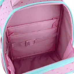 Рюкзак для початкової школи Kite Education каркасний 555 HK-1 Рожевий (HK26-555S-1) - мініатюра 11
