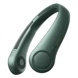 Вентилятор на шию портативний Bladeless Neck Cooler безлопатевий, Охолоджувач повітря акумуляторний на шию 3 режими - мініатюра 3