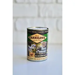 Вологий корм для собак Carnilove Duck & Pheasant 400 г (качка та фазан) - мініатюра 7