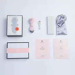 Вибратор KisToy Polly Вакуумный, 13х2 см розовый - миниатюра 3