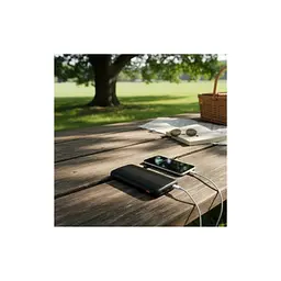 Батарея універсальна AWEI 10000mAh P20K, 12W, Black (6954284009744) - мініатюра 9