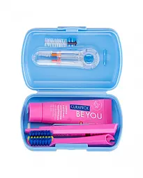 Дорожній набір для брекетів Curaprox Travel Set Ortho Blue - мініатюра 3