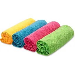 Серветки для прибирання Vileda Microfibre Colors з мікрофібри 4 шт (4023103192577) - мініатюра 3
