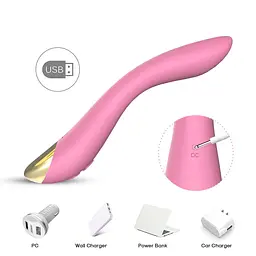 Вібратор B - Series Joy Boss Series Flamingo 22 см рожевий - мініатюра 7
