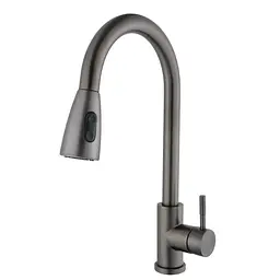 Змішувач для кухні Globus Lux Alpen SBT1-2031-GP Графіт - мініатюра 2