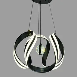 Люстра Led модерн Linisoln 1776-1 BK