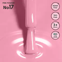 Гель-лак Shelly 17 Pink Powder 12 мл - мініатюра 2