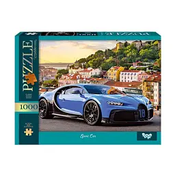 Пазл Danko Toys Спортивний автомобіль 39,3×29,3×5 см Синій (IP-177-P-1210)
