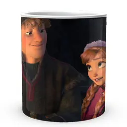 Кухоль GeekLand Frozen Холодне Серце Крістофф Анна FZ.002.07 330 мл білий - мініатюра 2