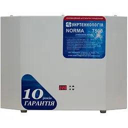 Стабілізатор напруги теристорний Укртехнологія Optimum 12 12000 Вт 220 В стабілізація 125-250 12 ступенів