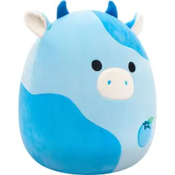 М'яка іграшка Squishmallows Корівка Рутанія 30 м блакитна (SQCR06624) - мініатюра 2