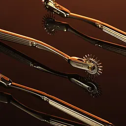 Колесо Вартенберга Upko Spiked Metal Pinwheel 18 см золотий - мініатюра 2