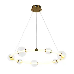 Люстра LED Levistella 7812021 (750) AB, 20W, 3000K, бронзовий, акрил, стельова - мініатюра 3