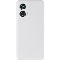 Чохол Silicone Cover Ummi Lakshmi Full Camera (AA) для Motorola Edge 50 Білий / White - мініатюра 2